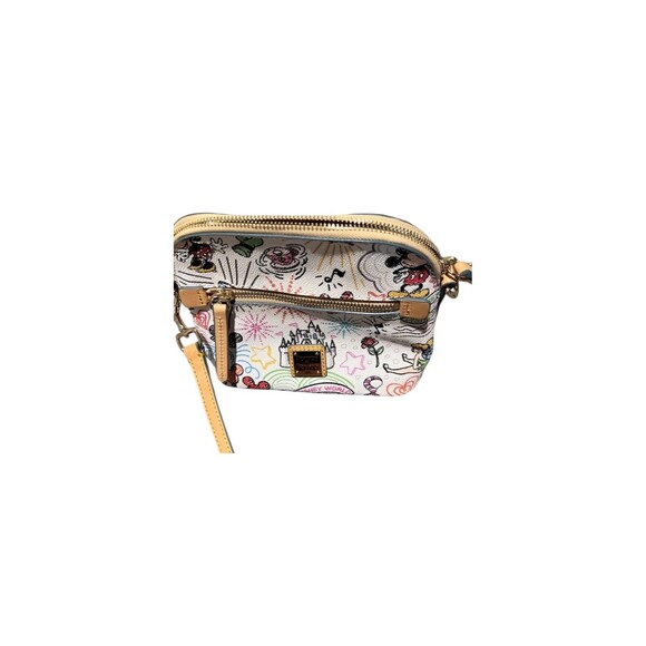 Disney Dooney Bourke Sketch Handbag Mickey, Minnie, & Friends Gently carried - Picture 11 of 16